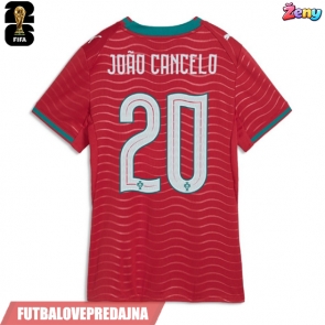 Lacne Ženy Futbalové dres Portugalsko Joao Cancelo #20 MS 2026 Krátky Rukáv - Domáci